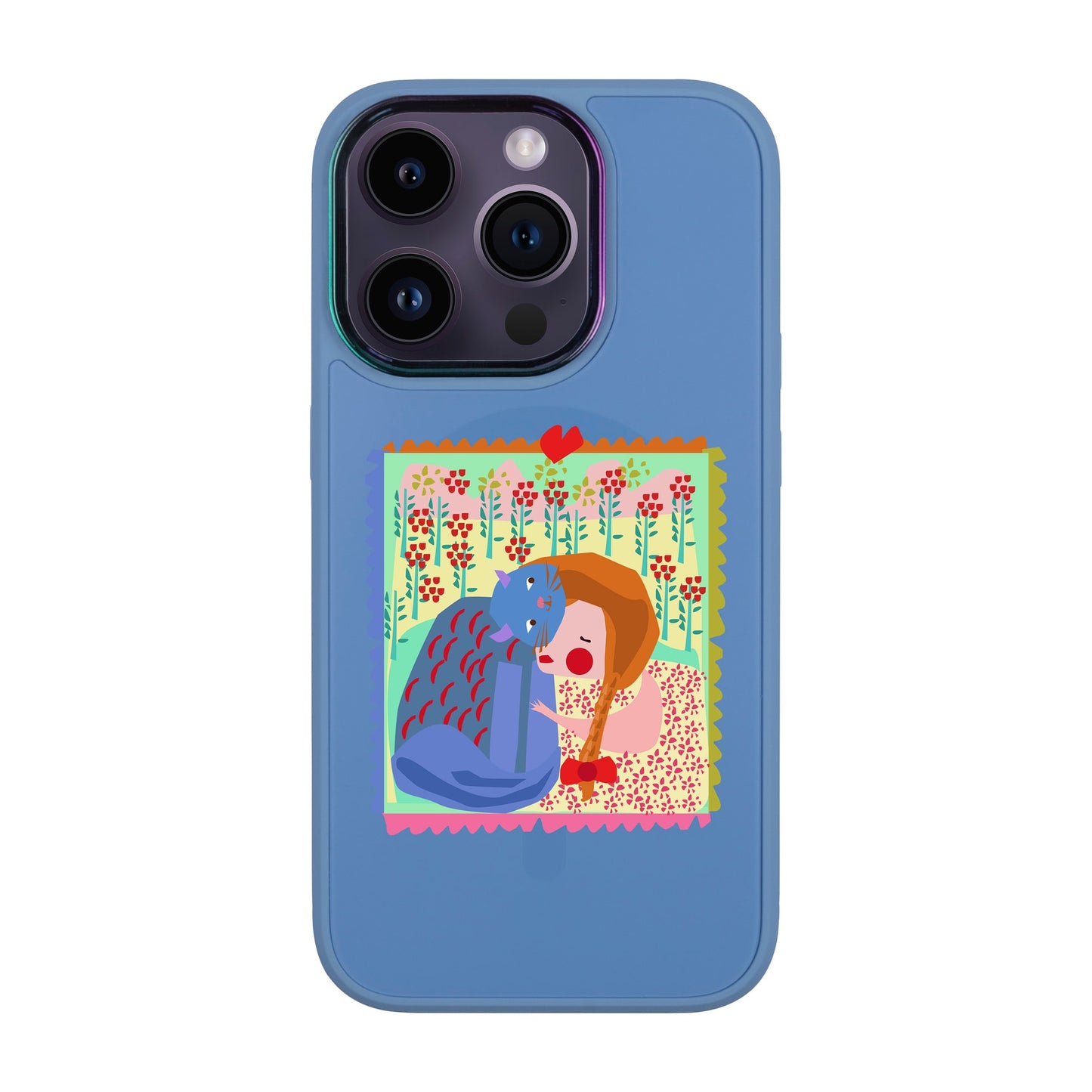 KEDİ POSTA PULU-Vigor Kılıf MagSafe Özellikli - iPhone 14 Pro