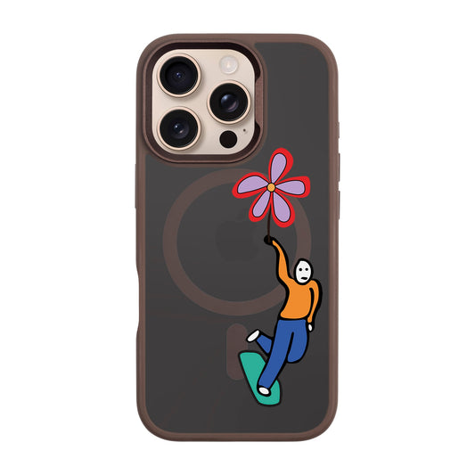 SKATEBOARDER-iPhone 16 Pro Rise Kılıf MagSafe Özellikli