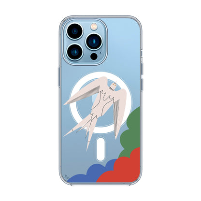 L’OISEAU LIBRE-Solid Kılıf MagSafe Özellikli - iPhone 13