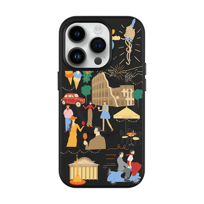 ROMA-Leather Kılıf MagSafe Özellikli - iPhone 14 Pro