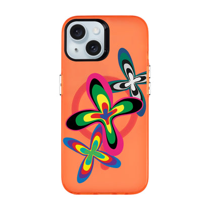 COLOR FLOWER-iPhone 15 Hold Kılıf MagSafe Özellikli