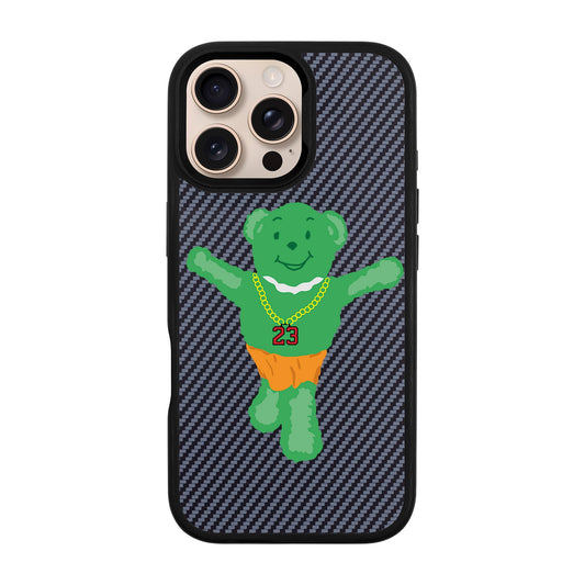 GREEN BEAR-iPhone 16 Pro Max Plaid Kılıf MagSafe Özellikli
