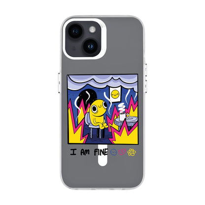 I AM FINE-iPhone 14 Hold Kılıf MagSafe Özellikli