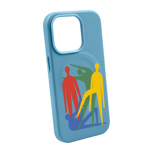 MANBOS-Leather Kılıf MagSafe Özellikli - iPhone 14 Pro