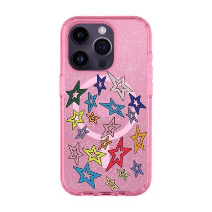 STAR-iPhone 14 Pro Shiny Kılıf MagSafe Özellikli