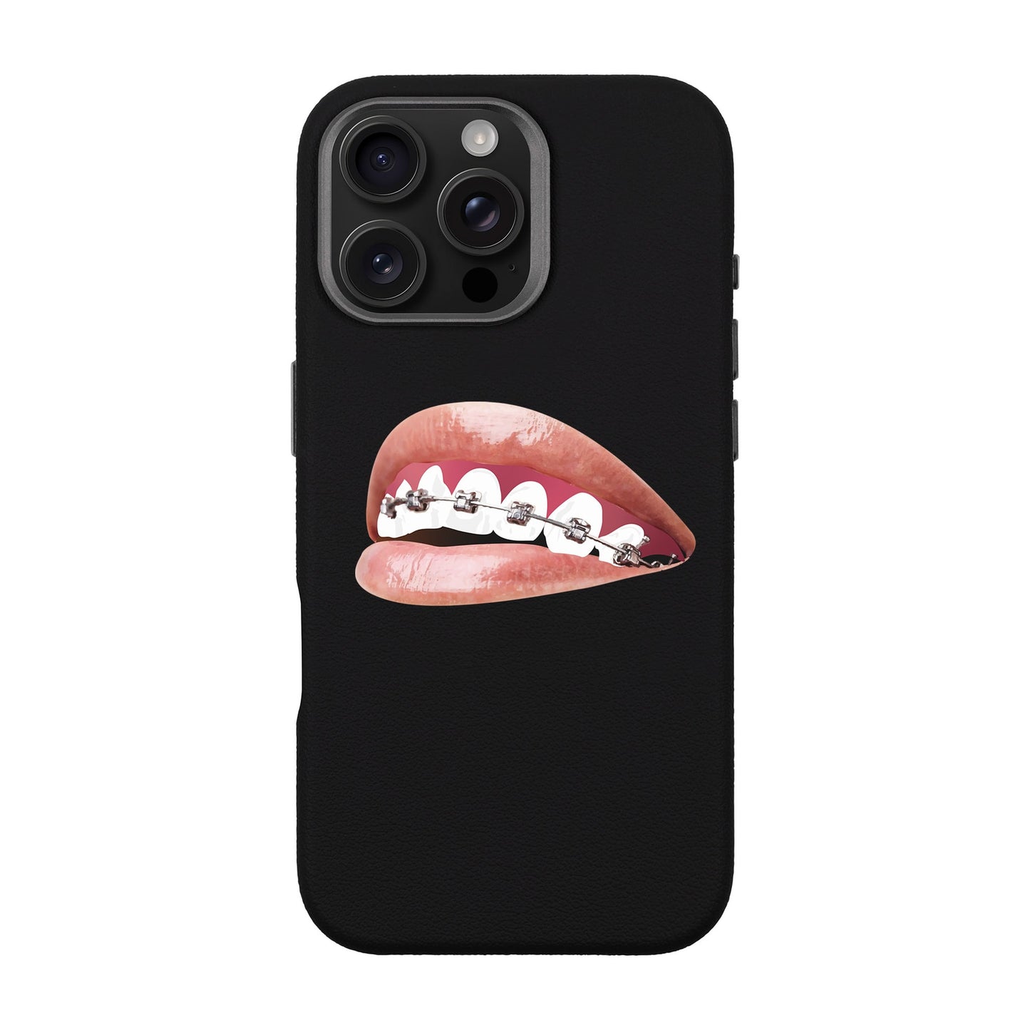 ORTHODONTIST-iPhone 16 Pro Max Leather Premium Kılıf MagSafe Özellikli