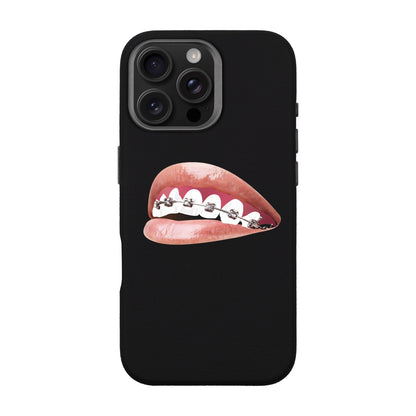ORTHODONTIST-iPhone 16 Pro Max Leather Premium Kılıf MagSafe Özellikli