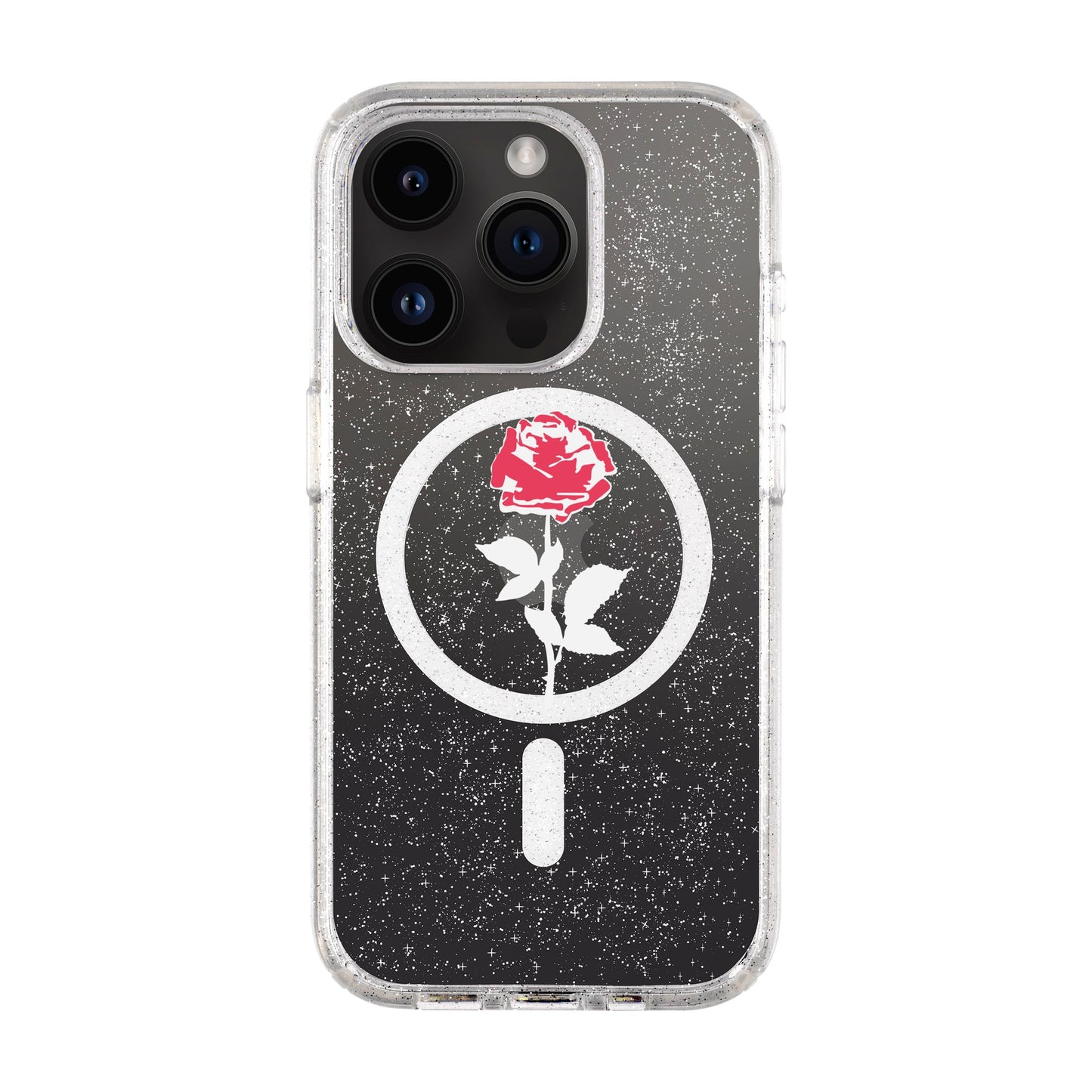NATUREL ROSE-iPhone 14 Pro Shiny Kılıf MagSafe Özellikli