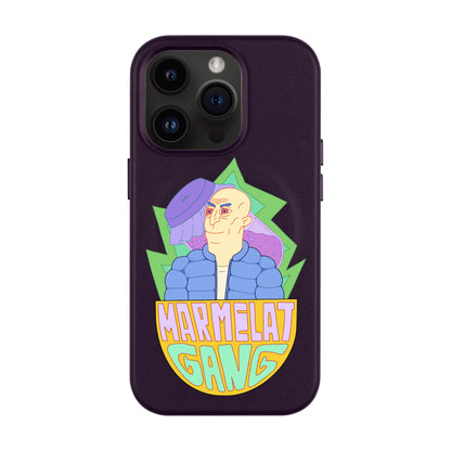 MARMELAT GANG-Leather Kılıf MagSafe Özellikli - iPhone 14 Pro