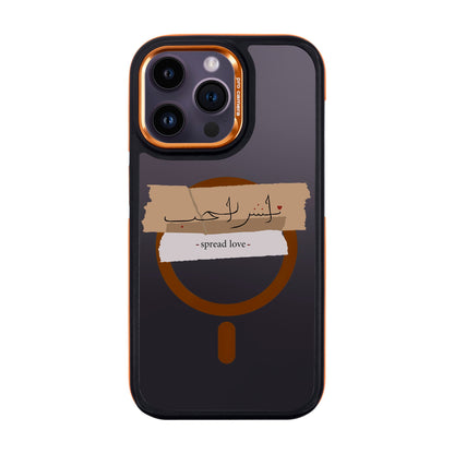 SPREAD LOVE-iPhone 14 Pro Max Dark Kılıf MagSafe Özellikli