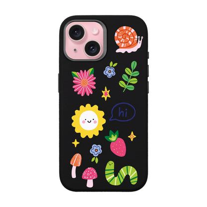 HELLO NATURE-iPhone 15 Leather Premium Kılıf MagSafe Özellikli