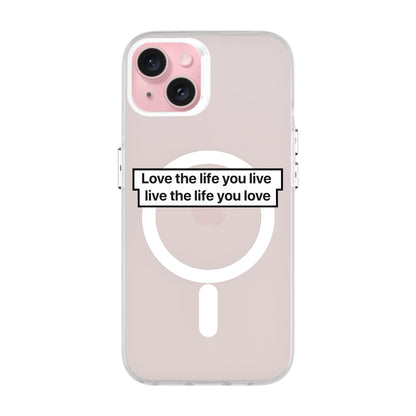 LOVE THE LIFE-iPhone 15 Plus Hold Kılıf MagSafe Özellikli
