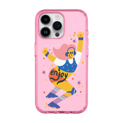 ENJOY-iPhone 14 Pro Max Shiny Kılıf MagSafe Özellikli
