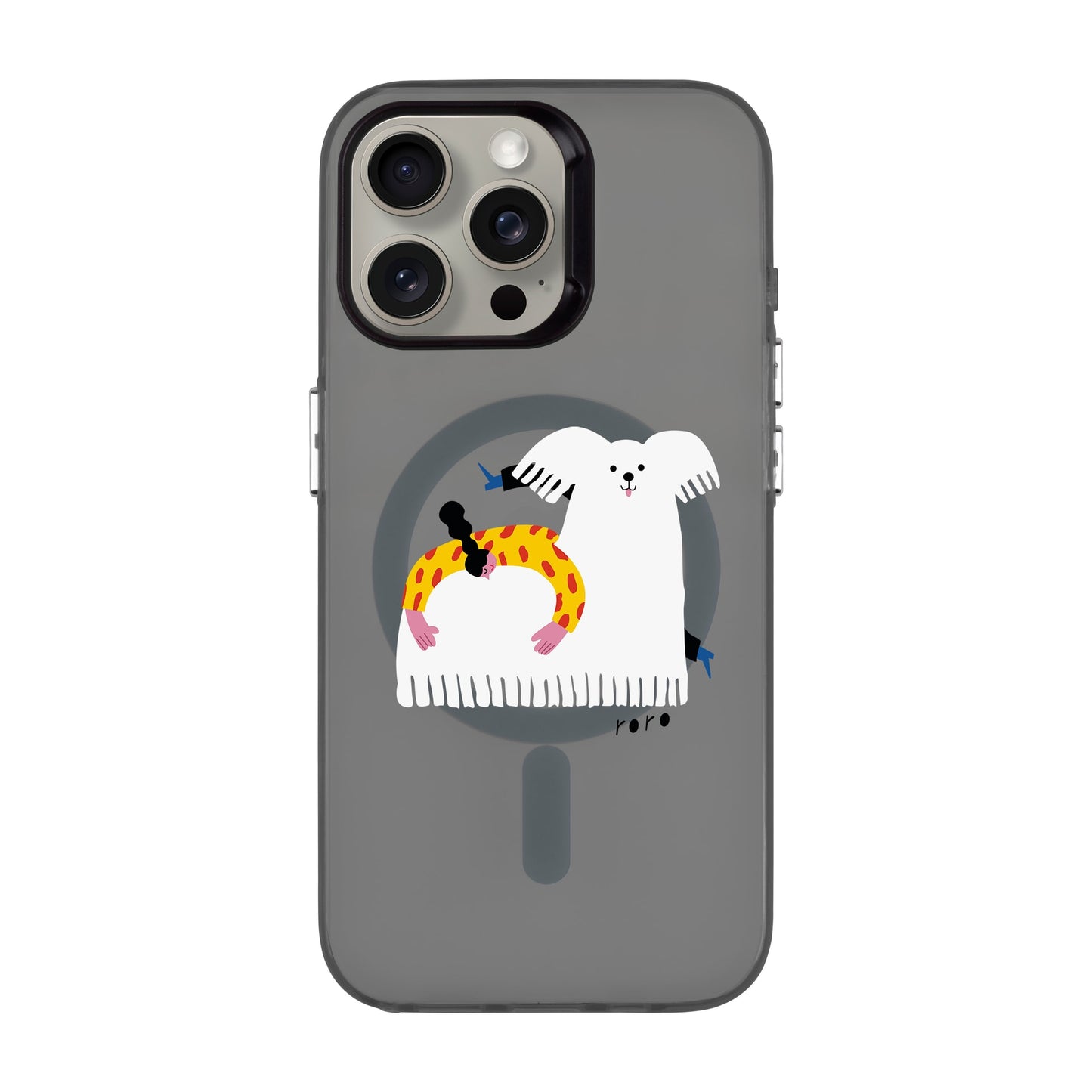 FANCY DOG-iPhone 15 Pro Max Hold Kılıf MagSafe Özellikli