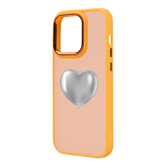 SILVER HEART-iPhone 14 Pro Max Proof Kılıf