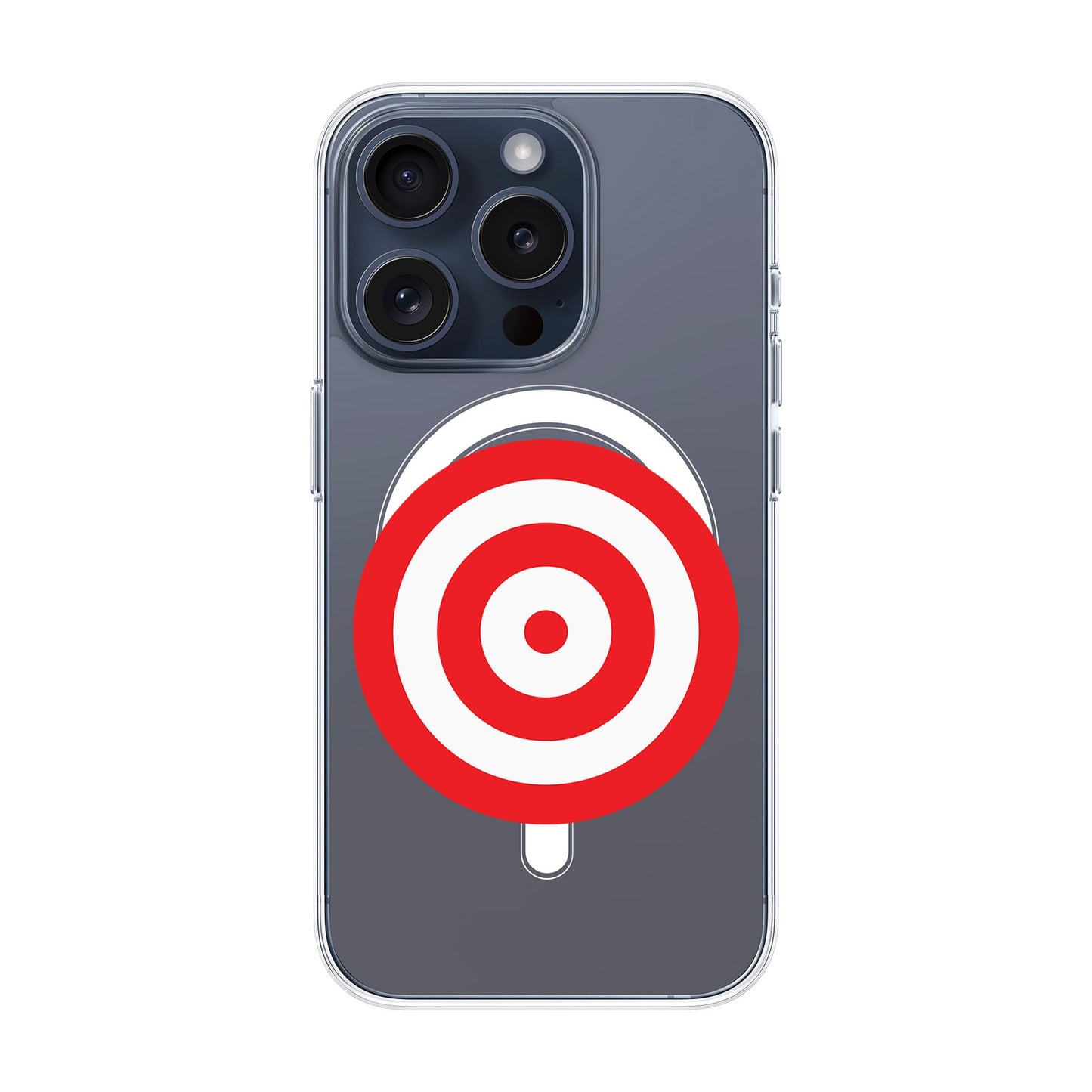 BULL'S EYE-iPhone 15 Pro Solid Kılıf MagSafe Özellikli