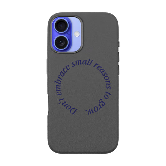 GROW-iPhone 16 Leather Premium Kılıf MagSafe Özellikli