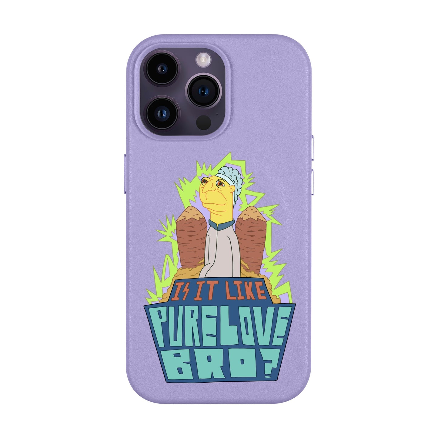 PURE LOVE-iPhone 14 Pro Max Leather Kılıf MagSafe Özellikli