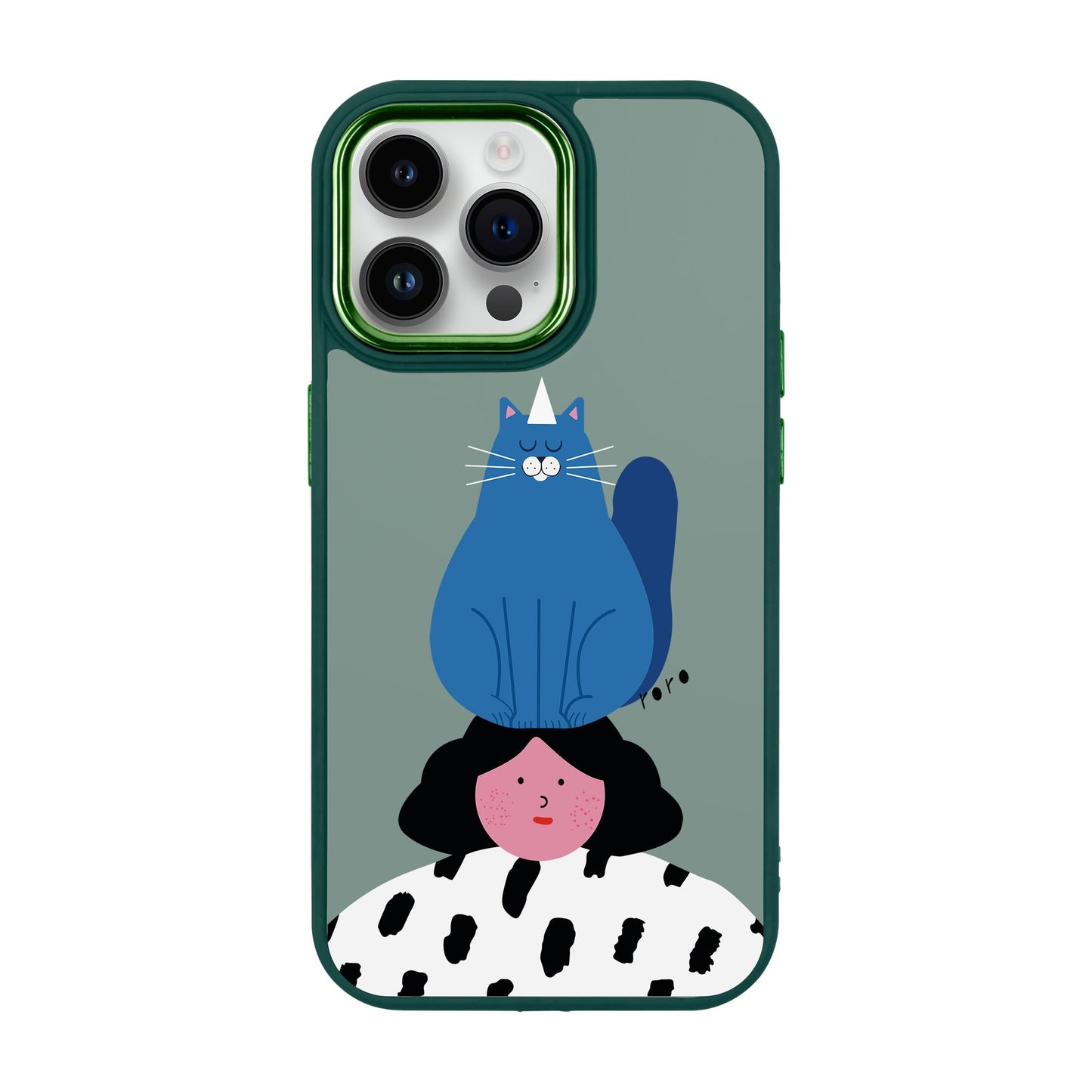 NAUGHTY CAT-iPhone 14 Pro Max Proof Kılıf