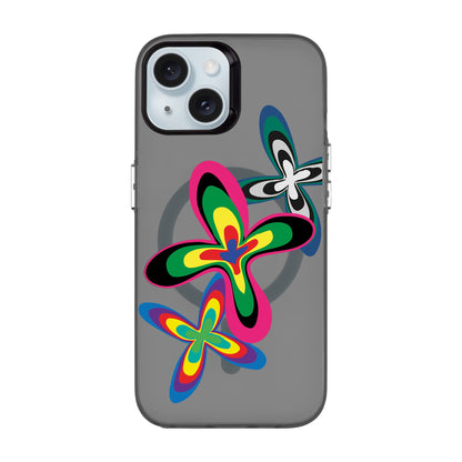 COLOR FLOWER-iPhone 15 Hold Kılıf MagSafe Özellikli