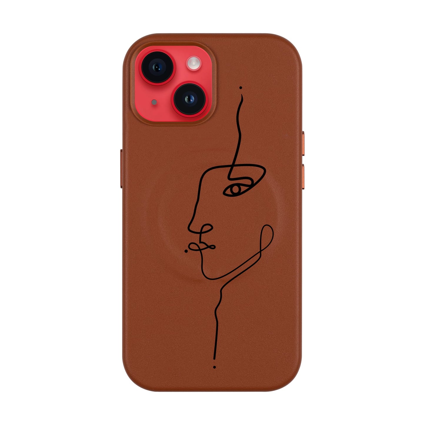 FACE-Leather Kılıf MagSafe Özellikli - iPhone 11