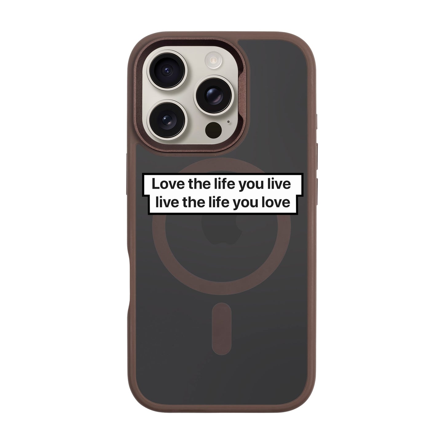 LOVE THE LIFE-iPhone 16 Pro Rise Kılıf MagSafe Özellikli