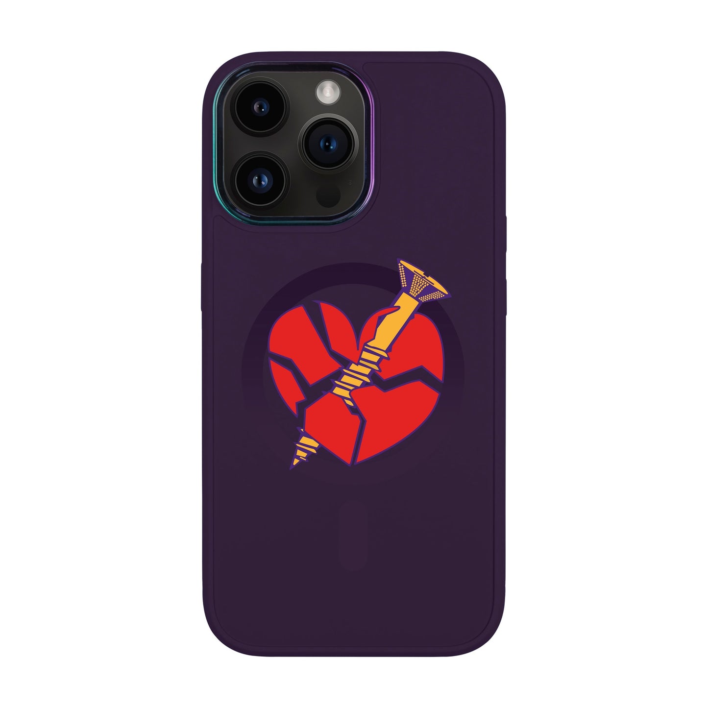 BROKEN HEART-iPhone 13 Pro Max Vigor Kılıf MagSafe Özellikli