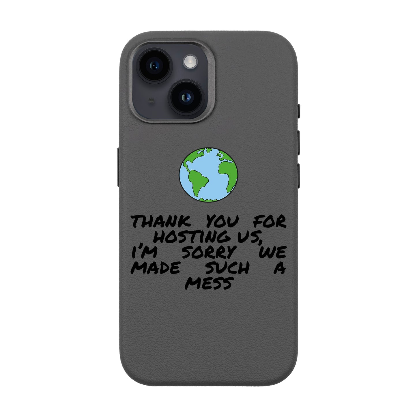 MESS-iPhone 14 Leather Premium Kılıf MagSafe Özellikli