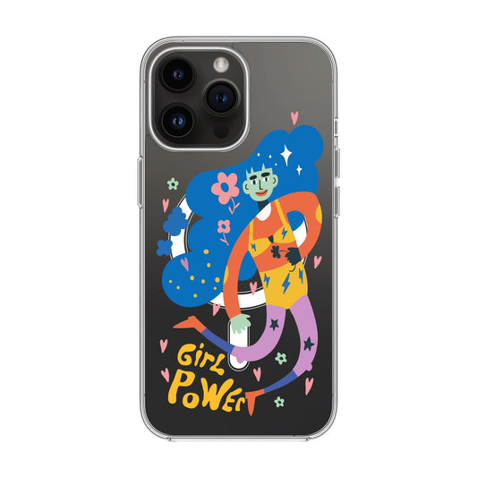 GIRL POWER-iPhone 14 Pro Max Solid Kılıf MagSafe Özellikli