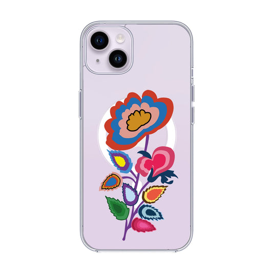 KNITTED FLOWER-iPhone 11 Pro Max Solid Kılıf MagSafe Özellikli