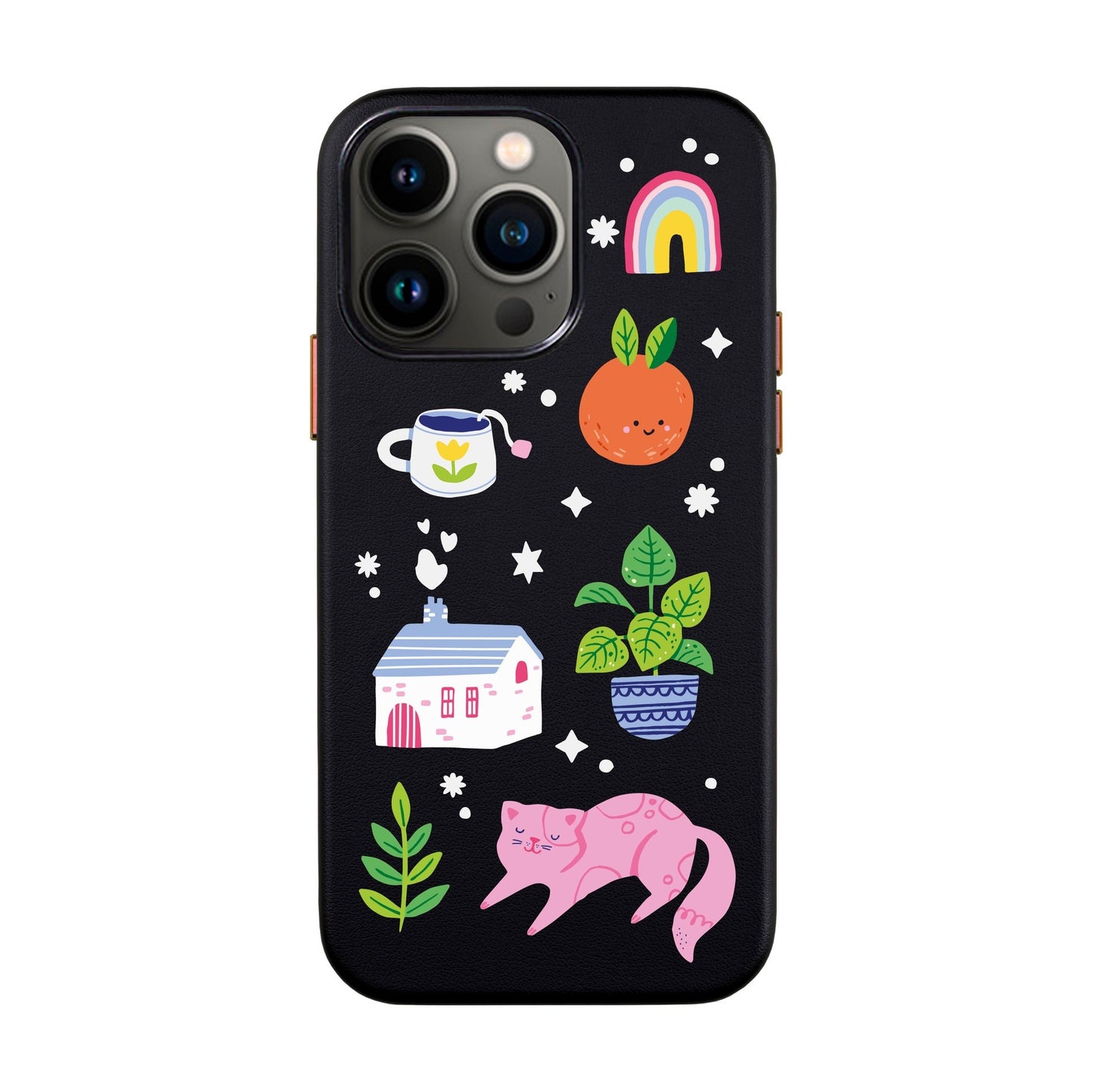 FRESH SPRING-iPhone 14 Leather Kılıf