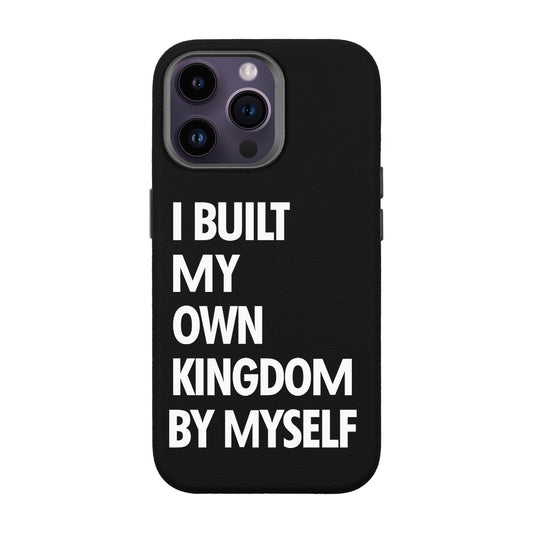 KINGDOM-iPhone 14 Pro Max Leather Premium Kılıf MagSafe Özellikli