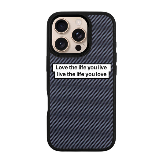 LOVE THE LIFE-iPhone 16 Pro Plaid Kılıf MagSafe Özellikli