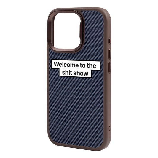 WELCOME-iPhone 16 Pro Max Plaid Kılıf MagSafe Özellikli