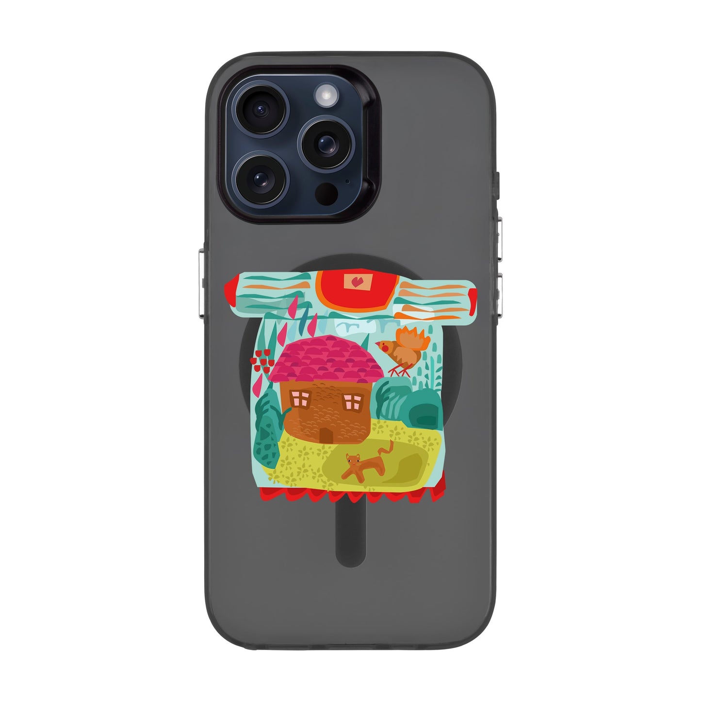 SİHİRLİ KAZAK-iPhone 15 Pro Max Hold Kılıf MagSafe Özellikli