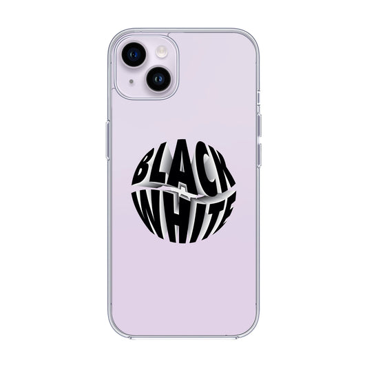 BLACK WHITE-iPhone 15 Solid Kılıf