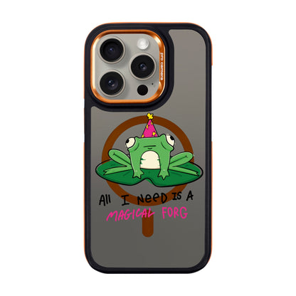 FORG-Dark Kılıf MagSafe Özellikli - iPhone 15 Pro