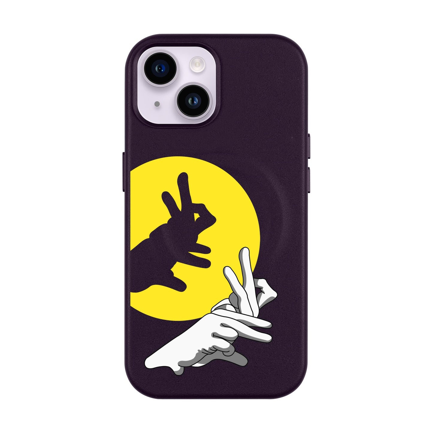 BUNNY-Leather Kılıf MagSafe Özellikli - iPhone 13