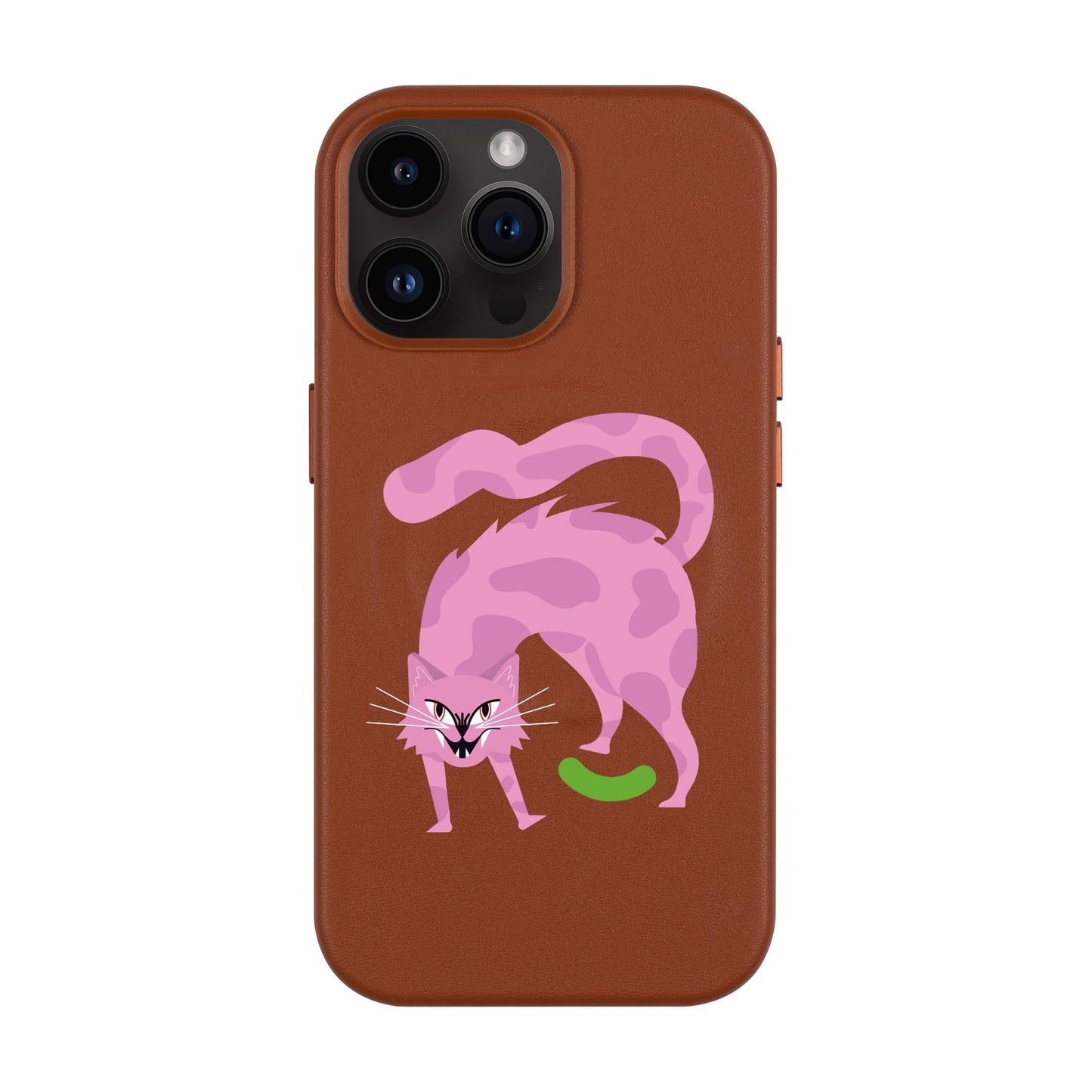 GRUMBLEPAWS-iPhone 14 Pro Max Leather Kılıf MagSafe Özellikli
