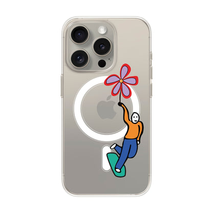 SKATEBOARDER-Solid Kılıf MagSafe Özellikli - iPhone 15 Pro