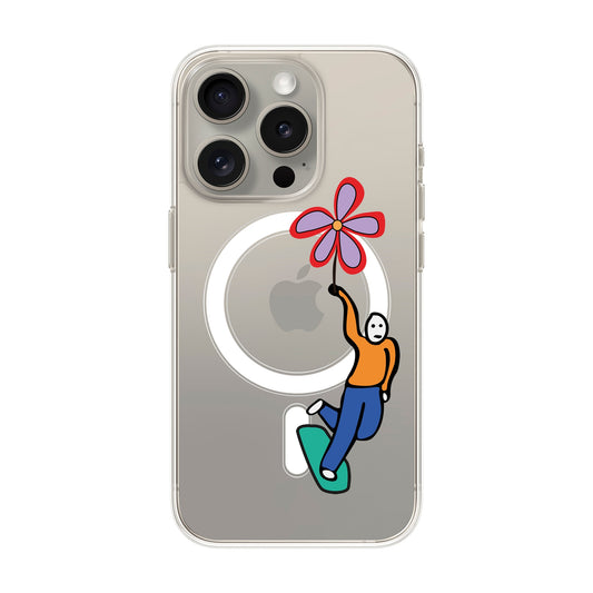 SKATEBOARDER-Solid Kılıf MagSafe Özellikli - iPhone 15 Pro