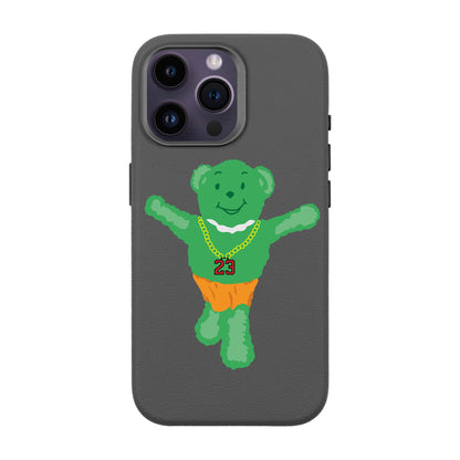 GREEN BEAR-iPhone 14 Pro Max Leather Premium Kılıf MagSafe Özellikli