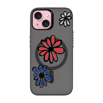 FLORIST-iPhone 15 Hold Kılıf MagSafe Özellikli