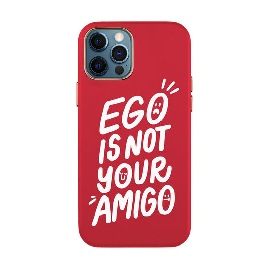 EGO-iPhone 12 Pro Max Leather Kılıf