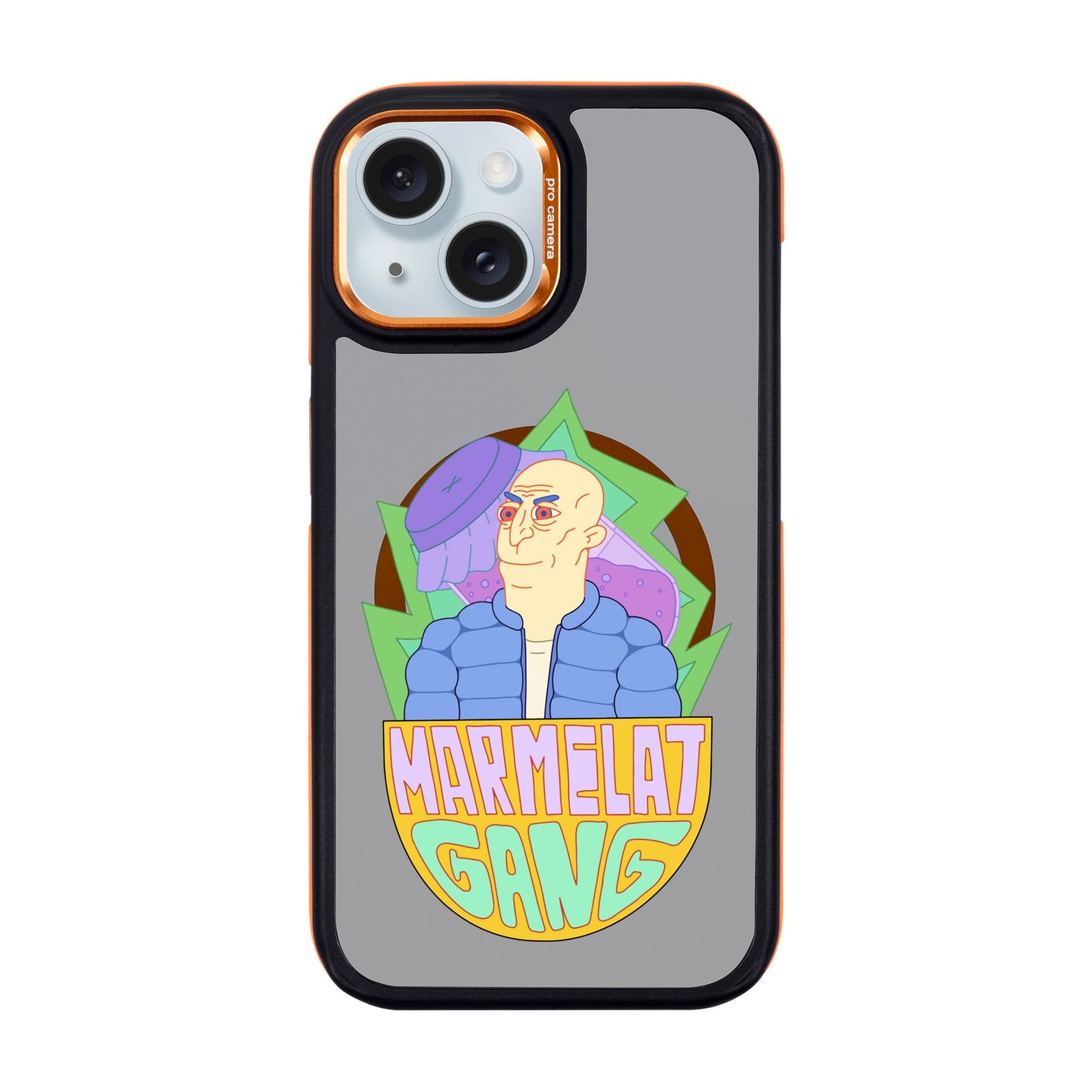 MARMELAT GANG-Dark Kılıf MagSafe Özellikli - iPhone 15