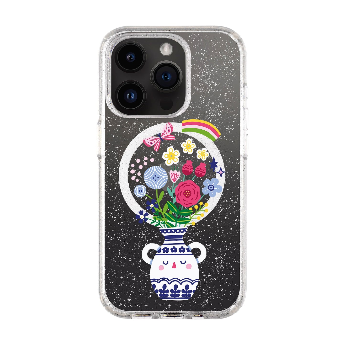 PARTERRE-iPhone 14 Pro Shiny Kılıf MagSafe Özellikli