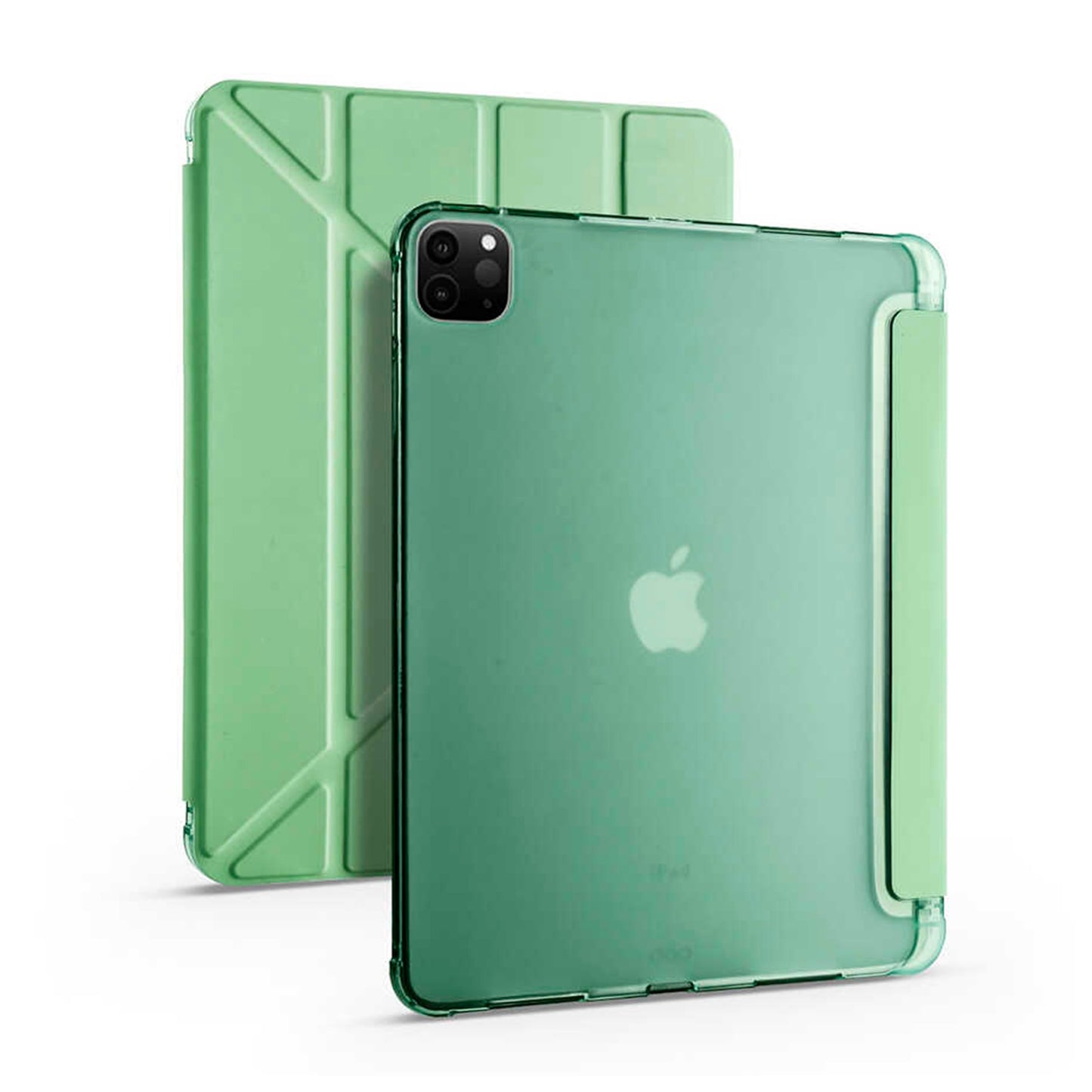 Apple iPad Pro 12.9 inç 2022 M2-Trigon Folding Kalemlikli Standlı Kılıf