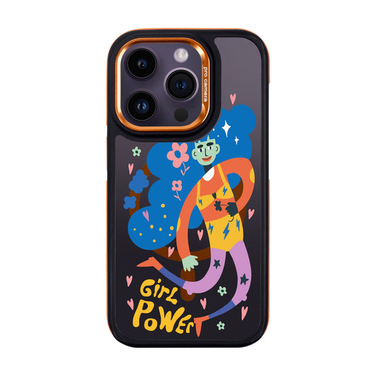 GIRL POWER-iPhone 14 Pro Dark Kılıf MagSafe Özellikli