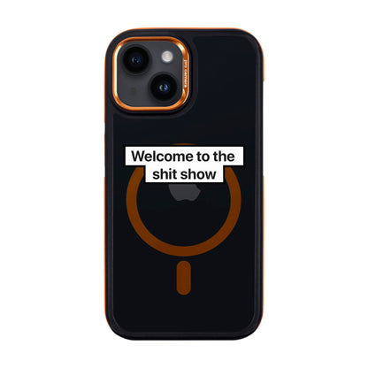 WELCOME-iPhone 13 Dark Kılıf MagSafe Özellikli