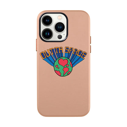 SPACE-iPhone 13 Pro Leather Kılıf